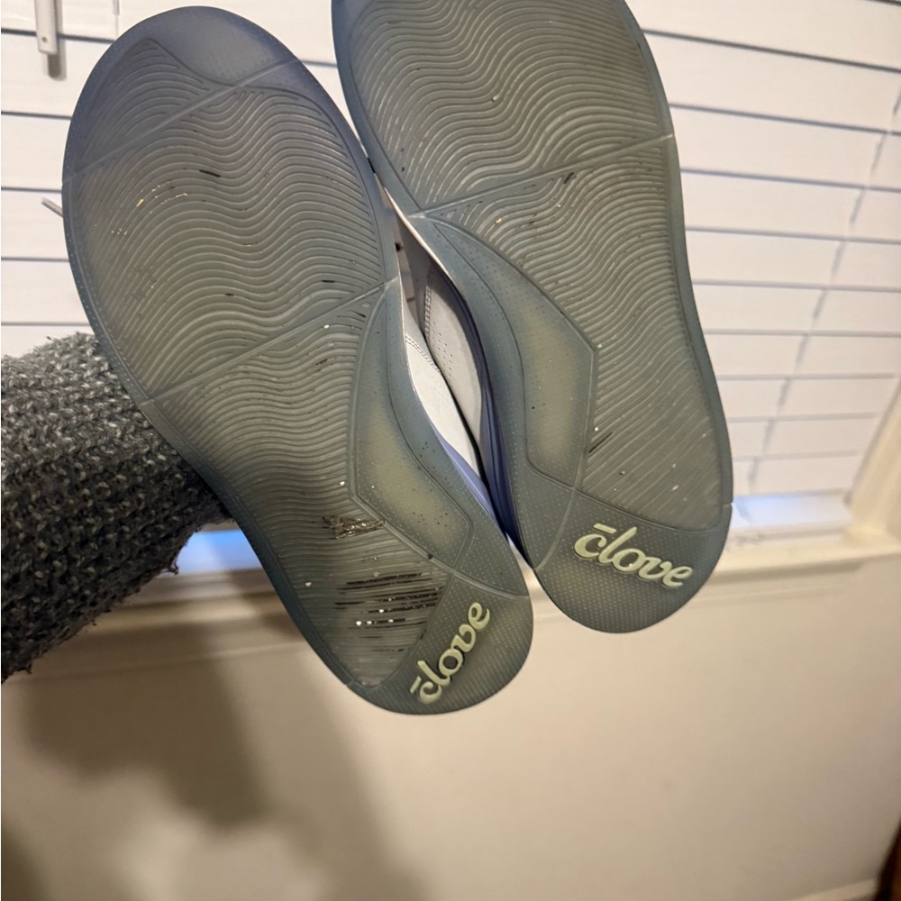 Clove Comfort Nursing Shoes Grey Blue Matter CL003 Unisex Size W10 - Picture 3 of 5